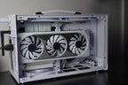 White Mini-ITX Gaming PC | RTX 4060 8GB, 1TB SSD, Ryzen 5 5500, 16GB DDR4-3200