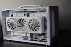 White Mini-ITX Gaming PC | RTX 4060 8GB, 1TB SSD, Ryzen 5 5500, 16GB DDR4-3200